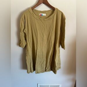 Free People Beach | Oversized Mini Swing Dress/ Tunic in Antelope